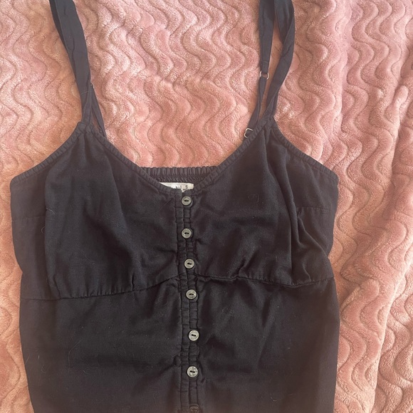 Abercrombie & Fitch Button Down Tank Top - Picture 2 of 5